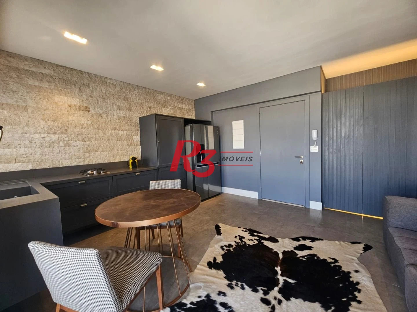 Studio com 1 dormitório à venda, 45 m² por R$ 680.000,00 - Campo Grande - Santos/SP