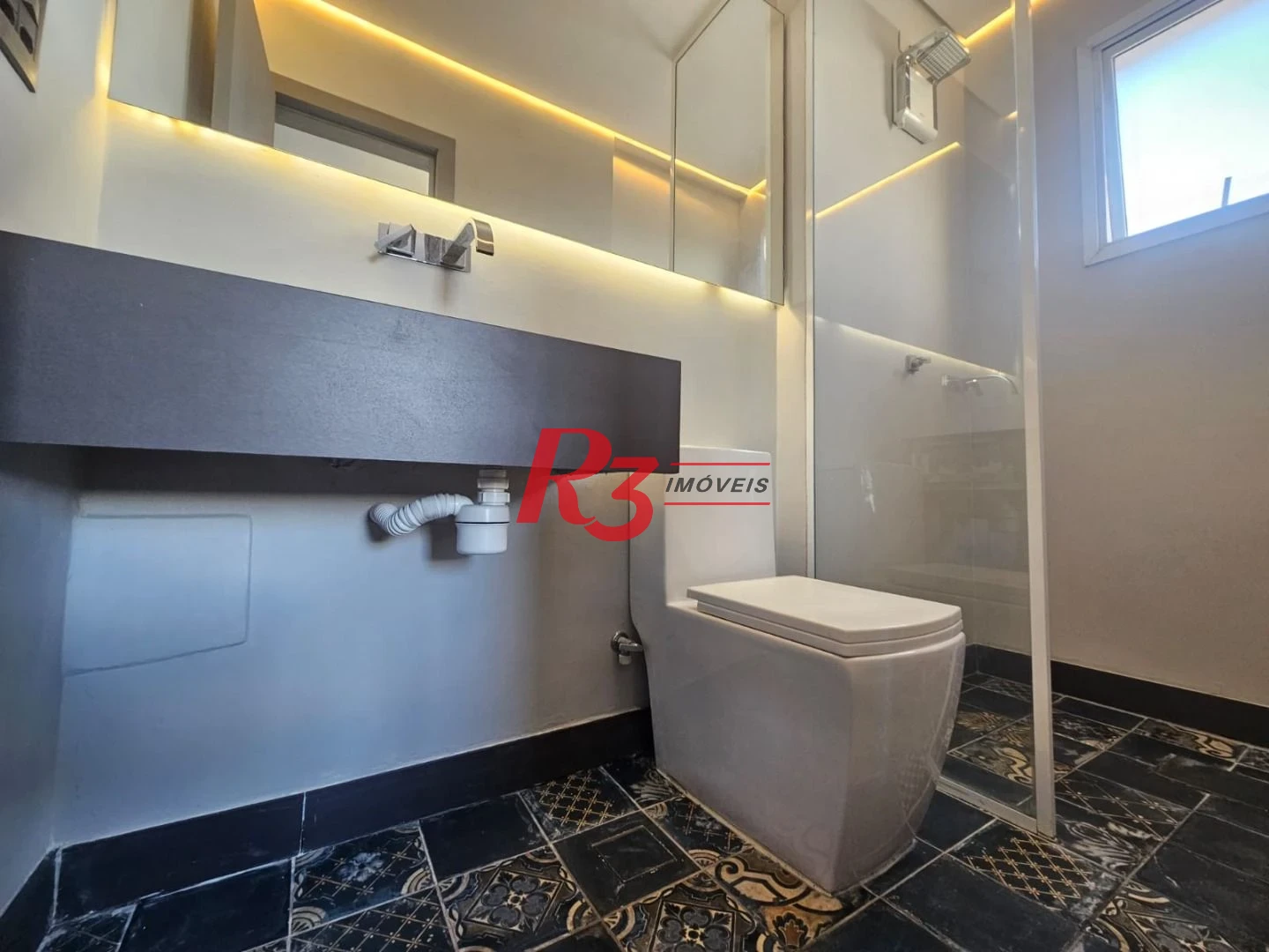 Studio com 1 dormitório à venda, 45 m² por R$ 680.000,00 - Campo Grande - Santos/SP