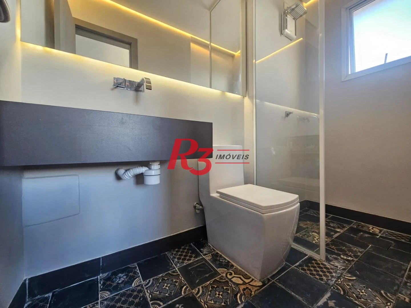 Studio com 1 dormitório à venda, 45 m² por R$ 680.000,00 - Campo Grande - Santos/SP