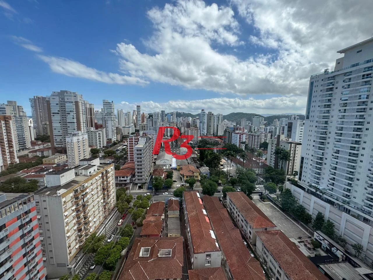 Apartamento com 1 suíte + lavabo para alugar, 54 m² por R$ 7.000/mês - Boqueirão - Santos/SP