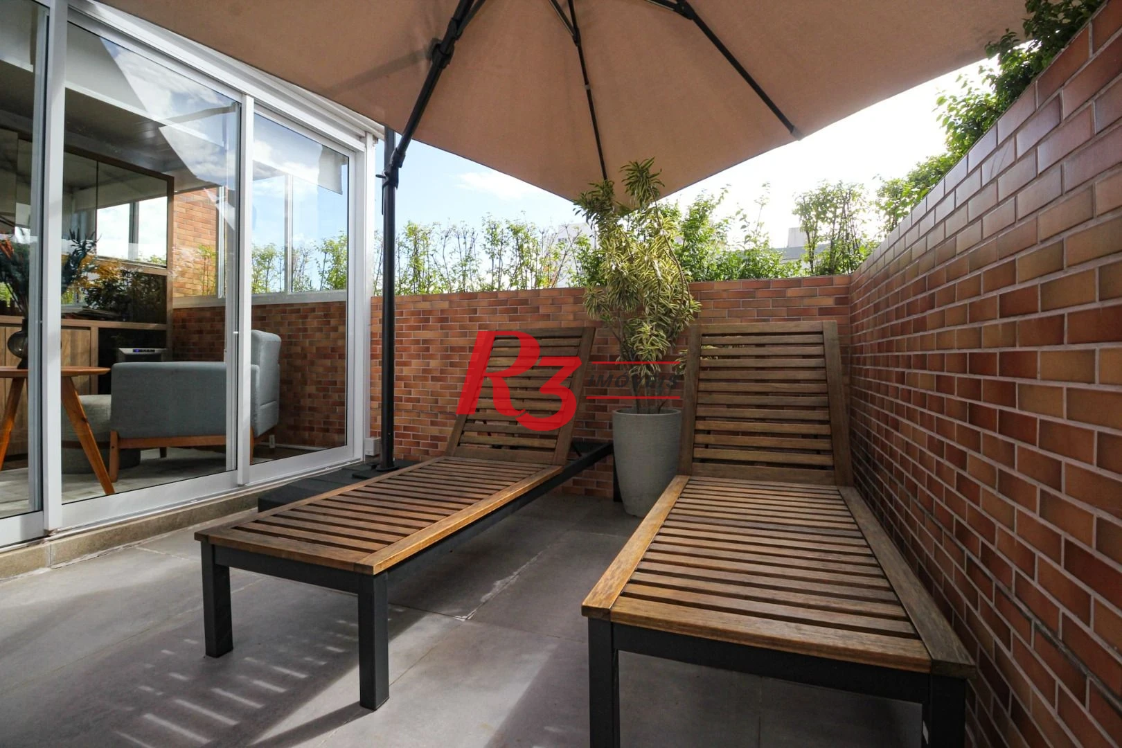 Apartamento Garden com 3 dormitórios à venda, 183 m² por R$ 2.900.000,00 - Gonzaga - Santos/SP