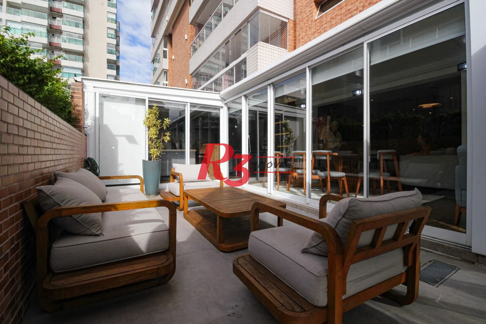 Apartamento Garden com 3 dormitórios à venda, 183 m² por R$ 2.900.000,00 - Gonzaga - Santos/SP