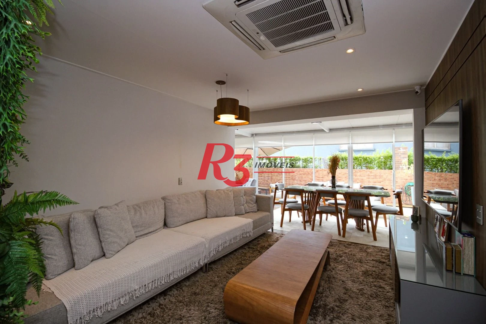Apartamento Garden com 3 dormitórios à venda, 183 m² por R$ 2.900.000,00 - Gonzaga - Santos/SP