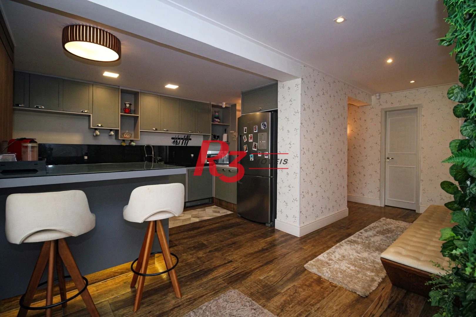 Apartamento Garden com 3 dormitórios à venda, 183 m² por R$ 2.900.000,00 - Gonzaga - Santos/SP