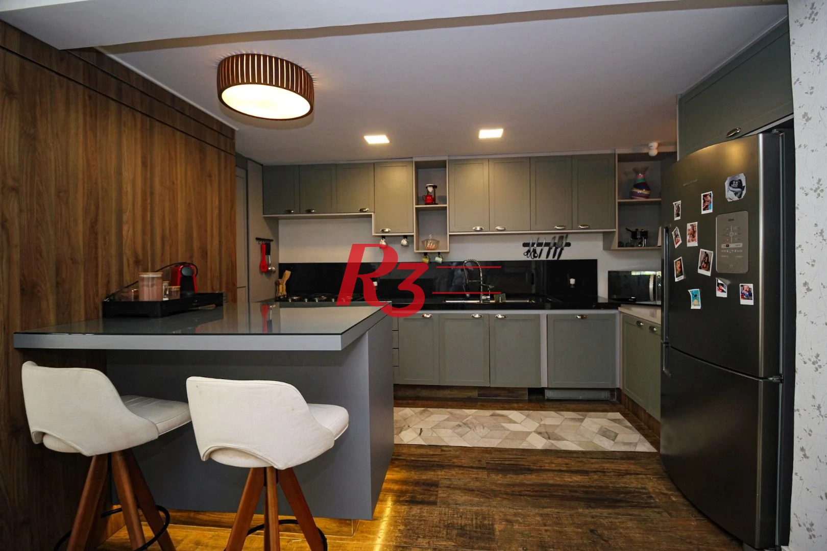 Apartamento Garden com 3 dormitórios à venda, 183 m² por R$ 2.900.000,00 - Gonzaga - Santos/SP