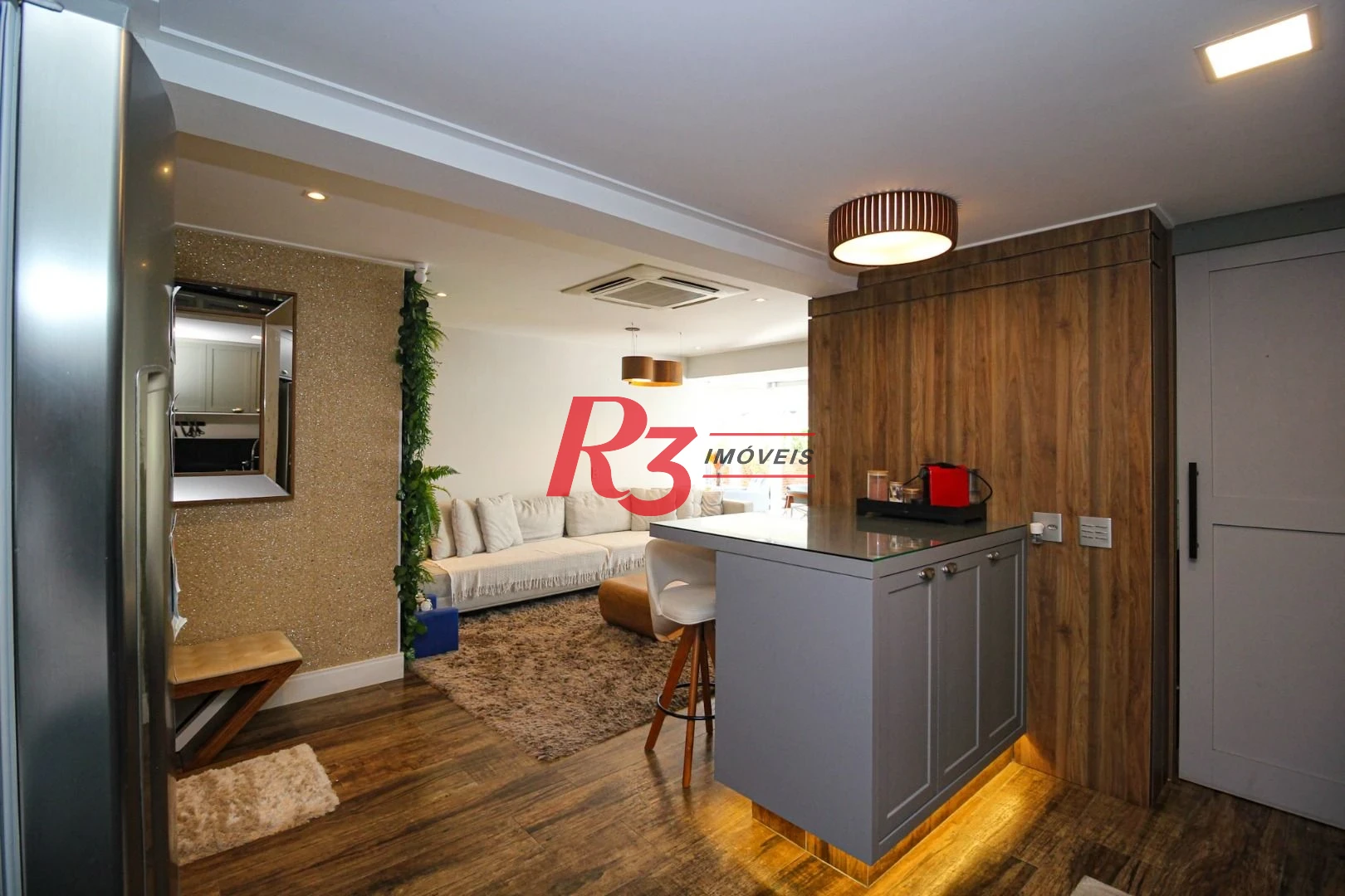 Apartamento Garden com 3 dormitórios à venda, 183 m² por R$ 2.900.000,00 - Gonzaga - Santos/SP