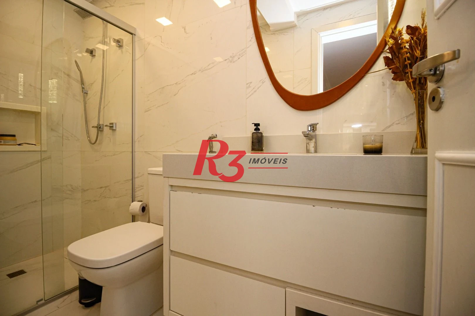 Apartamento Garden com 3 dormitórios à venda, 183 m² por R$ 2.900.000,00 - Gonzaga - Santos/SP