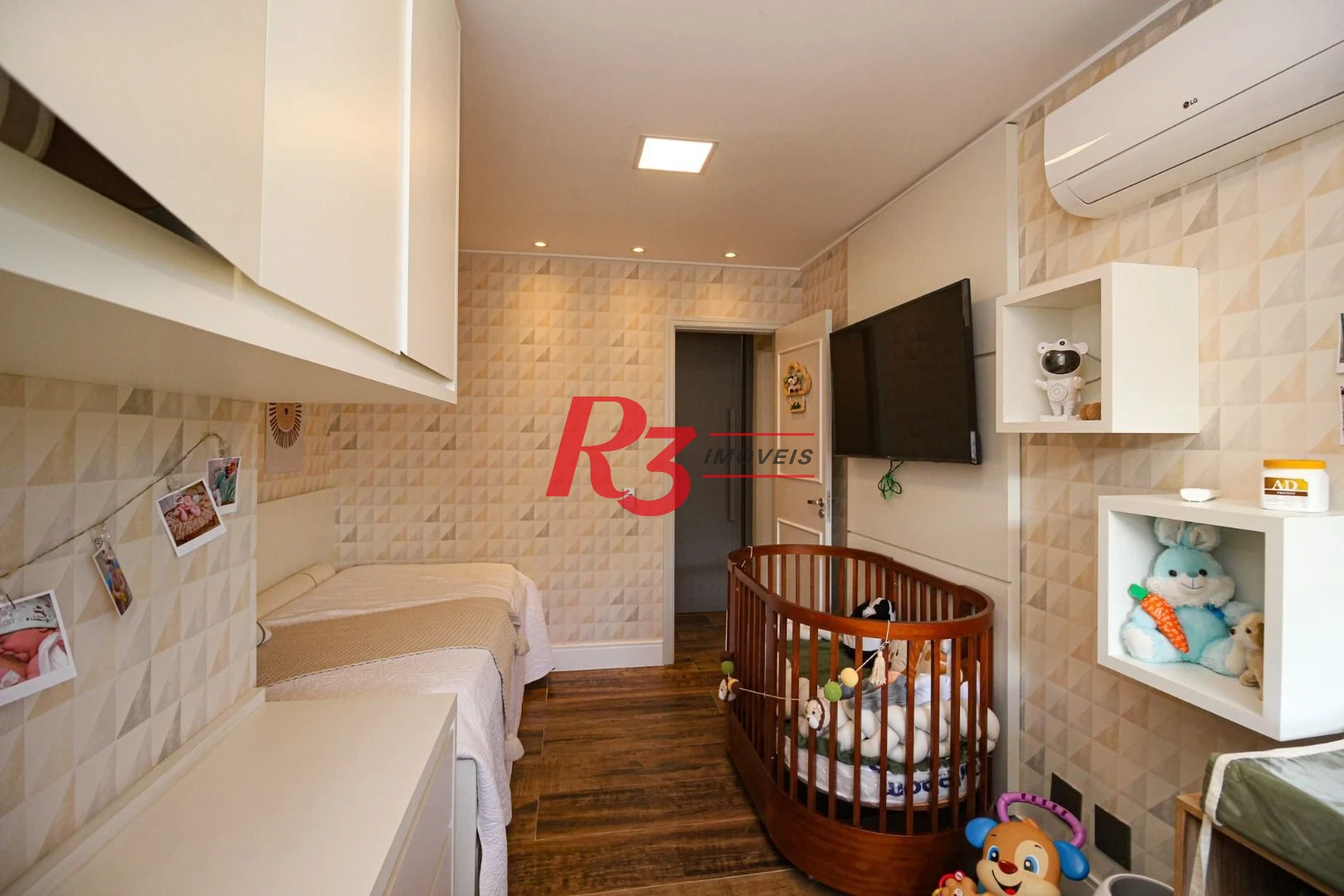 Apartamento Garden com 3 dormitórios à venda, 183 m² por R$ 2.900.000,00 - Gonzaga - Santos/SP