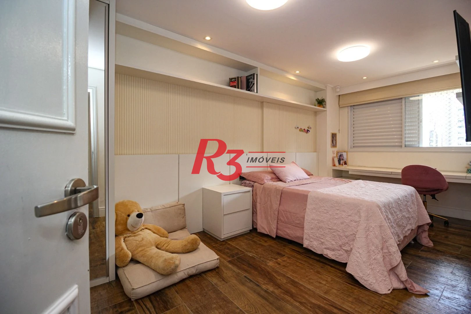 Apartamento Garden com 3 dormitórios à venda, 183 m² por R$ 2.900.000,00 - Gonzaga - Santos/SP