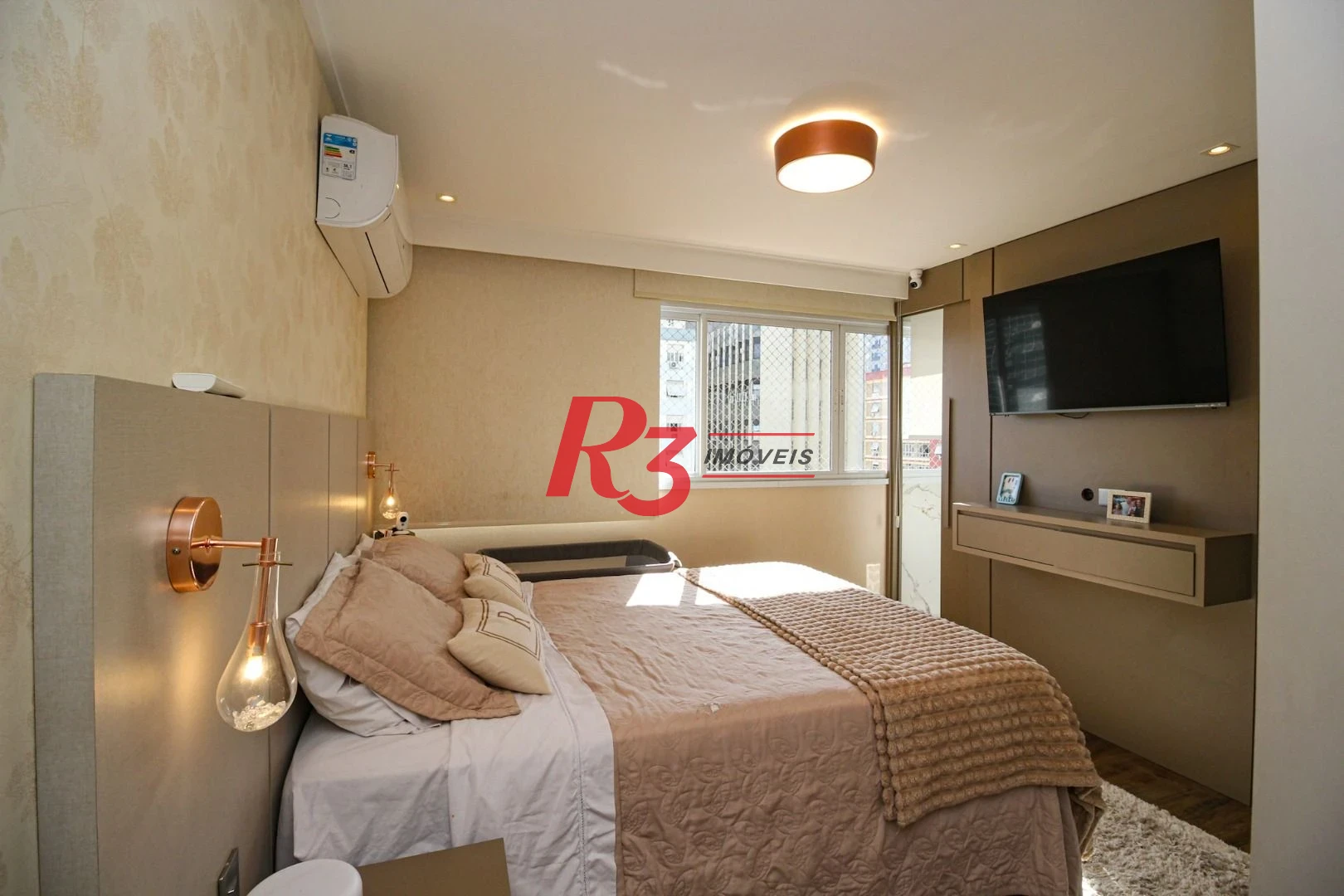 Apartamento Garden com 3 dormitórios à venda, 183 m² por R$ 2.900.000,00 - Gonzaga - Santos/SP