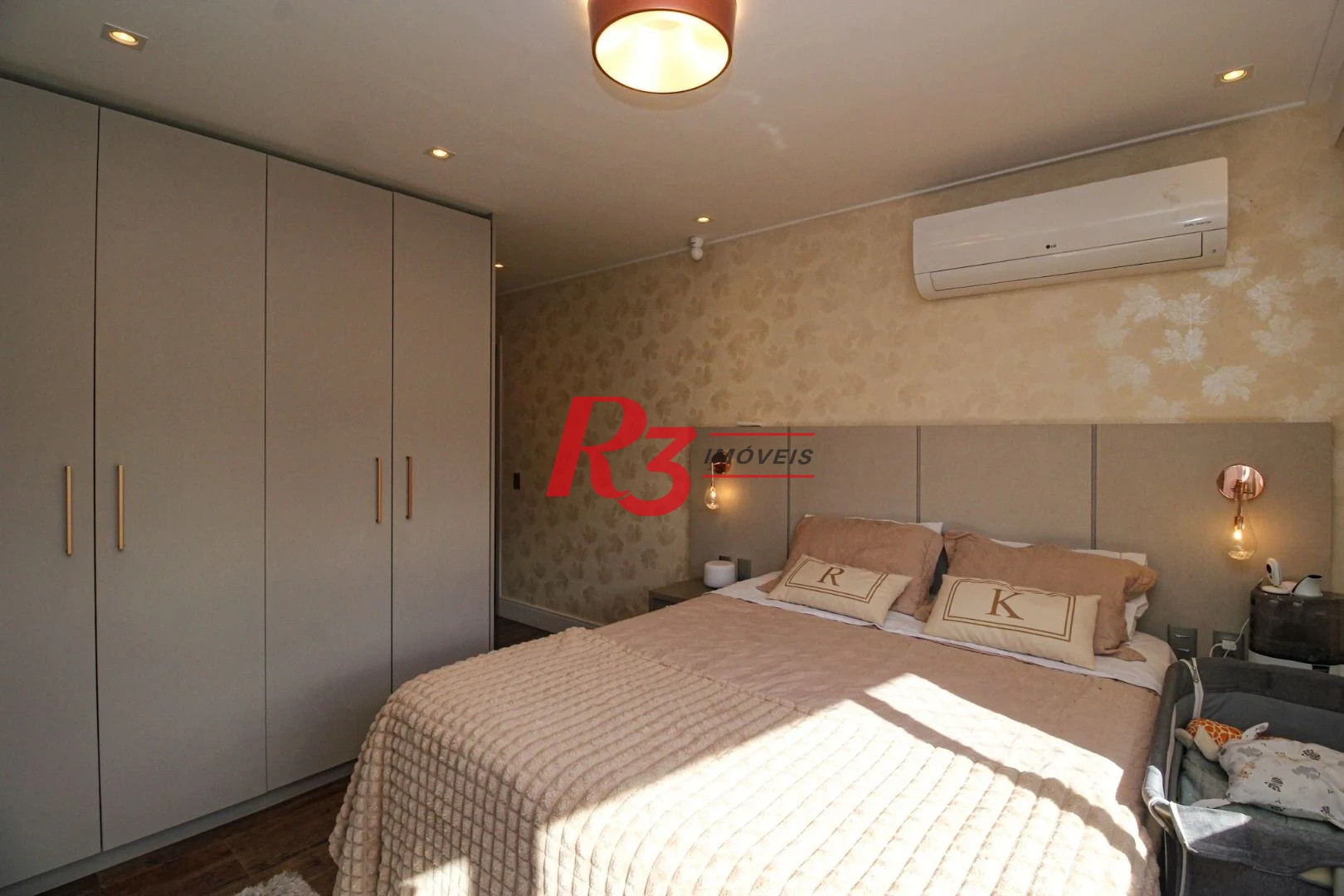 Apartamento Garden com 3 dormitórios à venda, 183 m² por R$ 2.900.000,00 - Gonzaga - Santos/SP