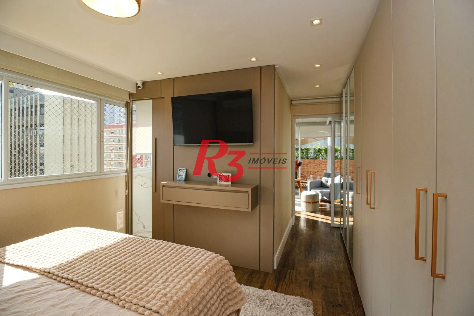 Apartamento Garden com 3 dormitórios à venda, 183 m² por R$ 2.900.000,00 - Gonzaga - Santos/SP
