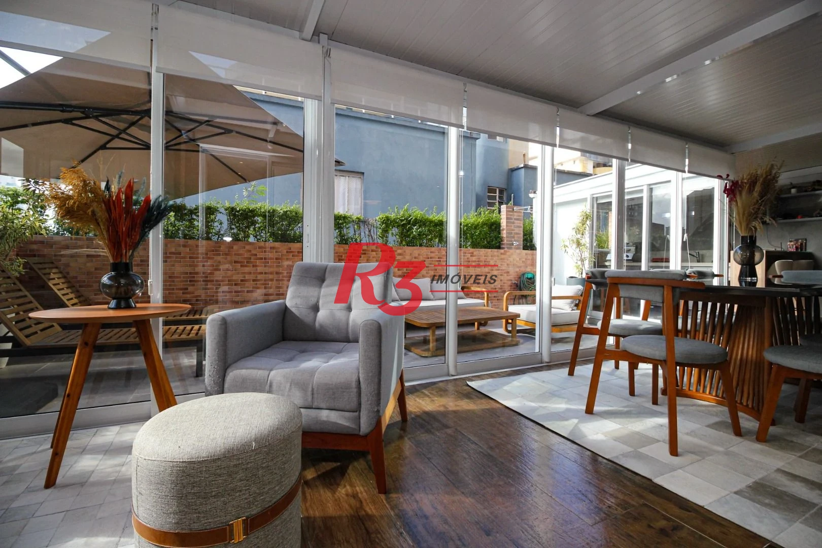 Apartamento Garden com 3 dormitórios à venda, 183 m² por R$ 2.900.000,00 - Gonzaga - Santos/SP