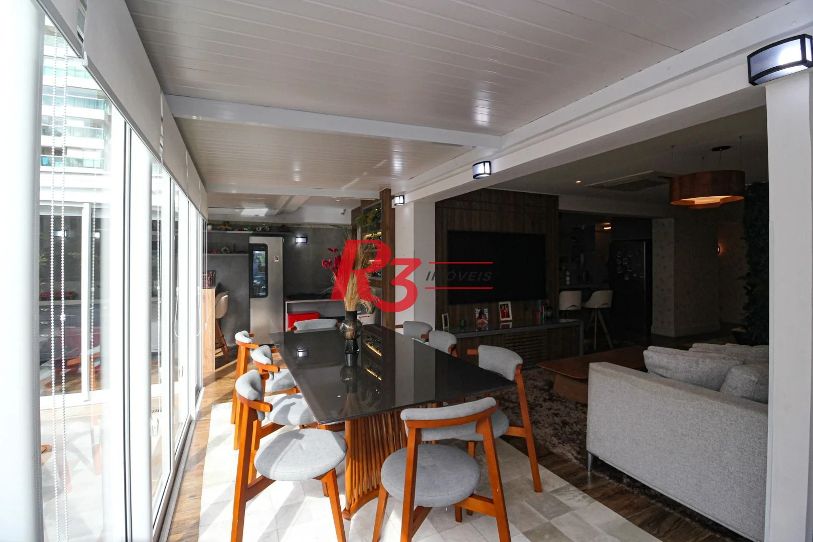 Apartamento Garden com 3 dormitórios à venda, 183 m² por R$ 2.900.000,00 - Gonzaga - Santos/SP