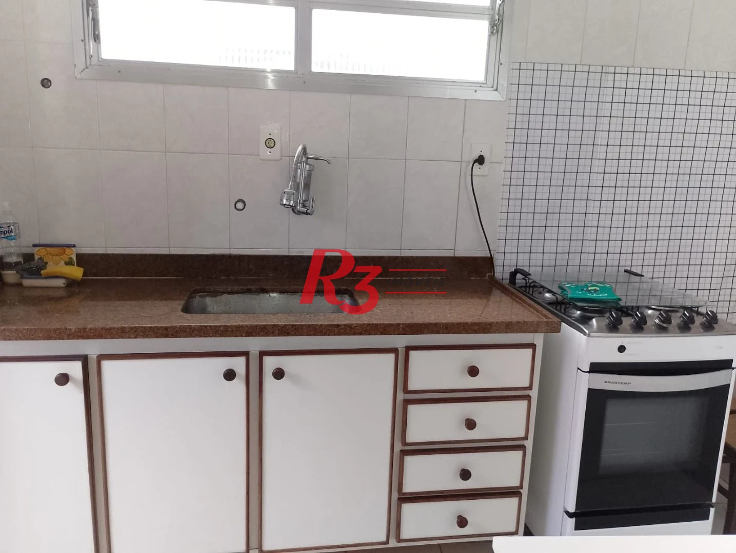 Apartamento com 1 dormitório à venda, 59 m² por R$ 425.000,00 - Pompéia - Santos/SP