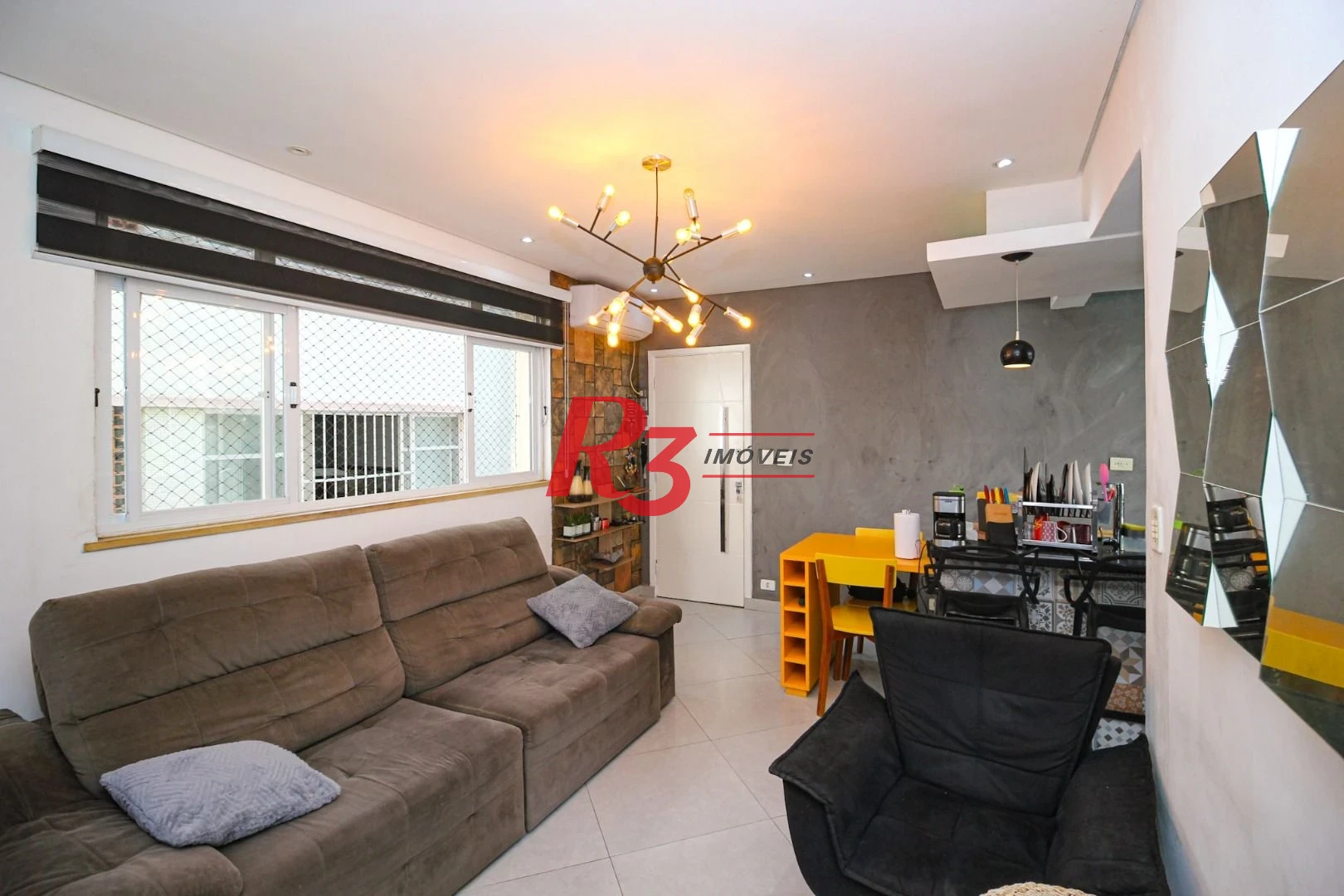 Apartamento com 3 dormitórios à venda, 97 m² por R$ 620.000,00 - José Menino - Santos/SP