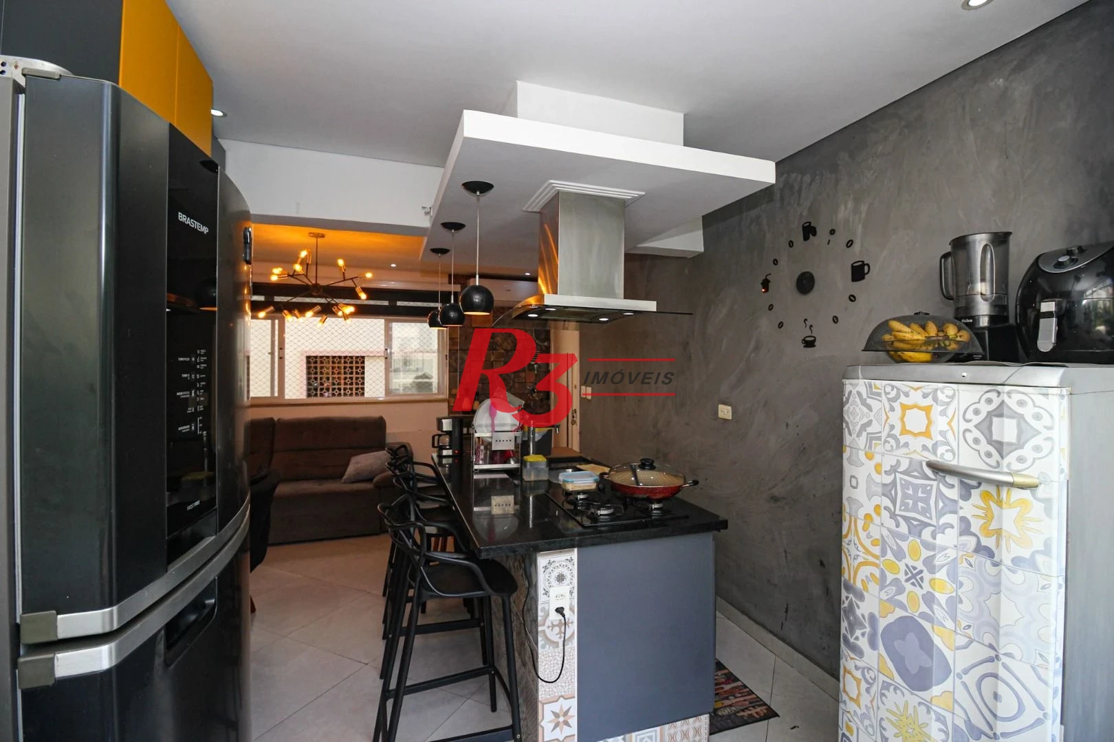 Apartamento com 3 dormitórios à venda, 97 m² por R$ 620.000,00 - José Menino - Santos/SP