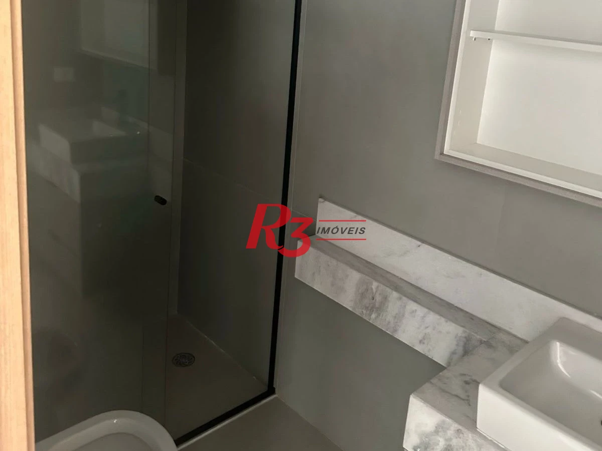 Apartamento com 2 dormitórios à venda, 75 m² por R$ 1.100.000,00 - José Menino - Santos/SP