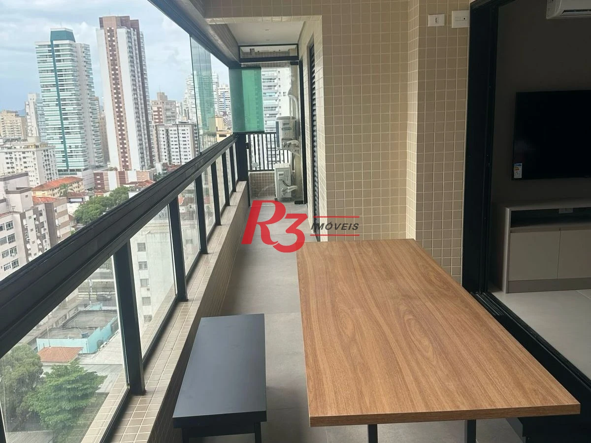 Apartamento com 2 dormitórios à venda, 75 m² por R$ 1.100.000,00 - José Menino - Santos/SP