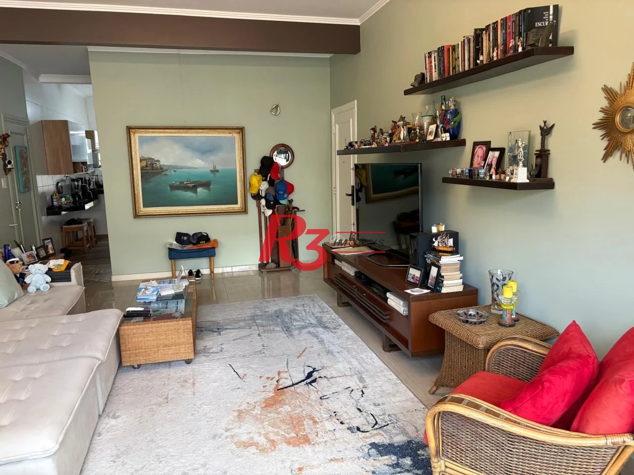 Apartamento com 2 dormitórios à venda, 100 m² por R$ 870.000,00 - Boqueirão - Santos/SP