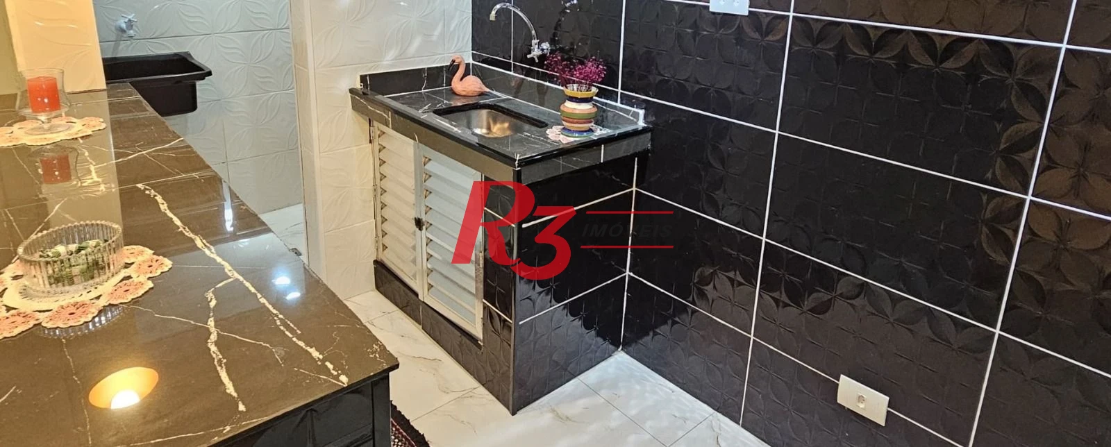 Apartamento com 1 dormitório à venda, 42 m² por R$ 400.000,00 - Gonzaga - Santos/SP