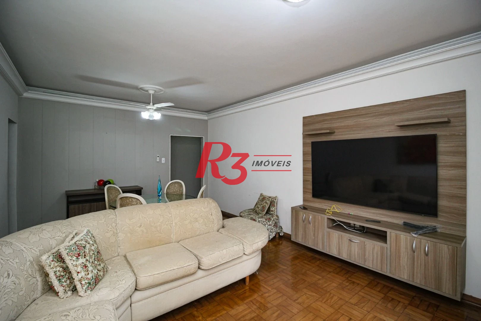 Apartamento para alugar, 125 m² por R$ 6.500,02/mês - Boqueirão - Santos/SP