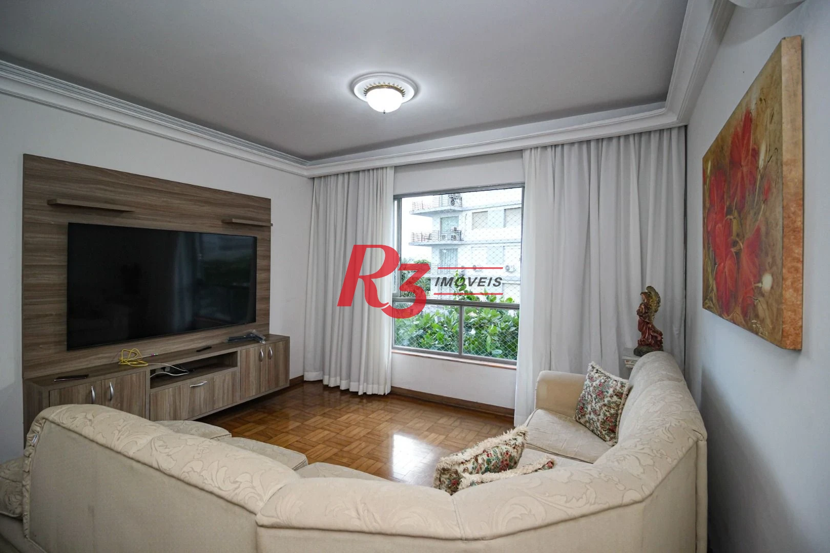 Apartamento para alugar, 125 m² por R$ 6.500,02/mês - Boqueirão - Santos/SP