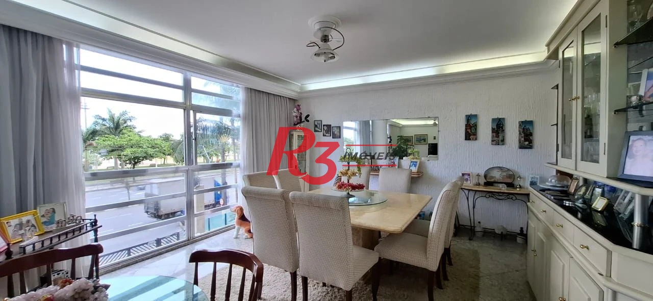 Apartamento com 3 dormitórios à venda, 148 m² por R$ 1.070.000,00 - Pompéia - Santos/SP