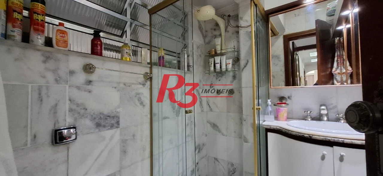 Apartamento com 3 dormitórios à venda, 148 m² por R$ 1.070.000,00 - Pompéia - Santos/SP