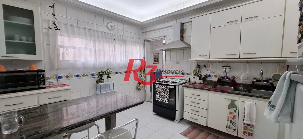 Apartamento com 3 dormitórios à venda, 148 m² por R$ 1.070.000,00 - Pompéia - Santos/SP