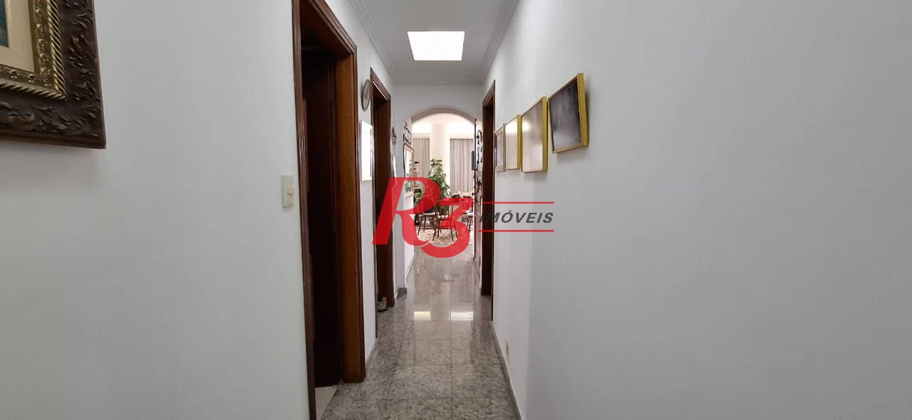 Apartamento com 3 dormitórios à venda, 148 m² por R$ 1.070.000,00 - Pompéia - Santos/SP