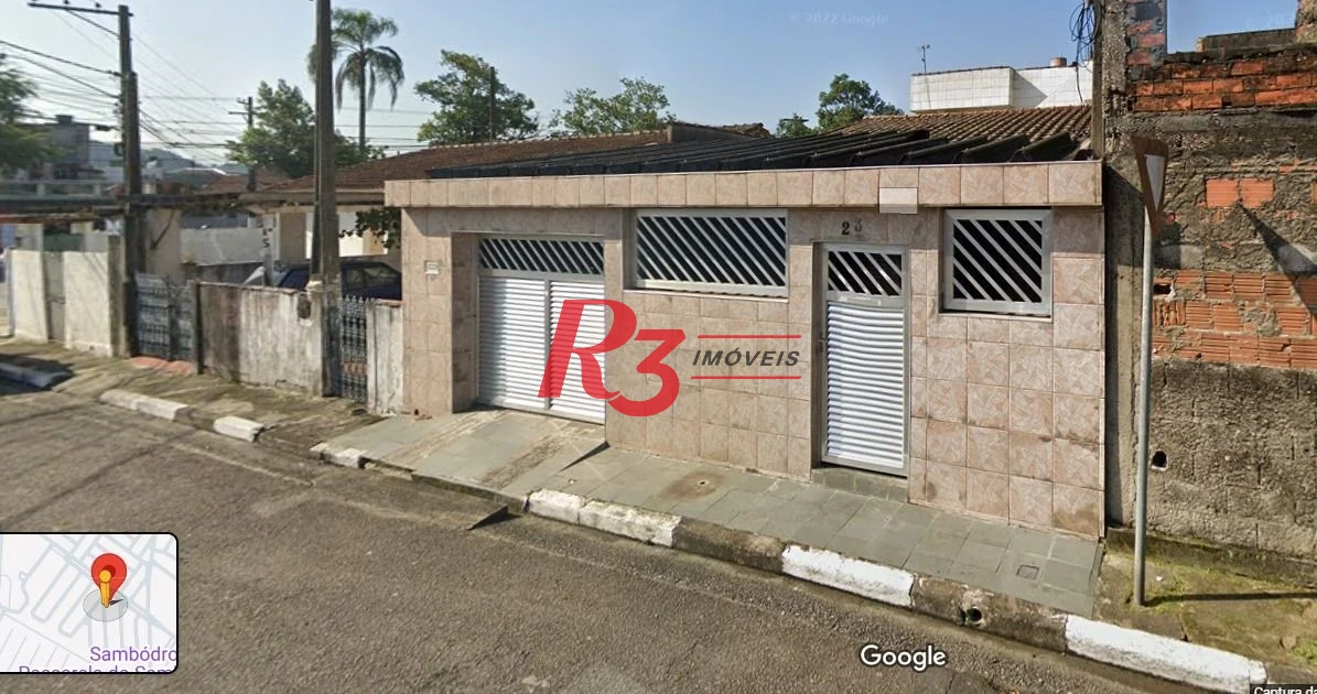Casa à venda, 180 m² por R$ 426.000,00 - Castelo - Santos/SP