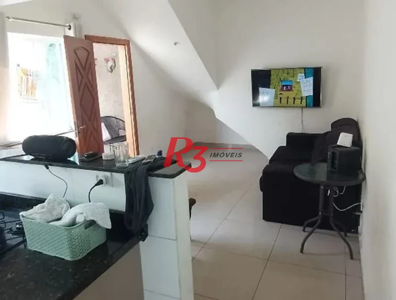 Casa com 2 dormitórios à venda, 75 m² por R$ 352.000,00 - Bom Retiro - Santos/SP