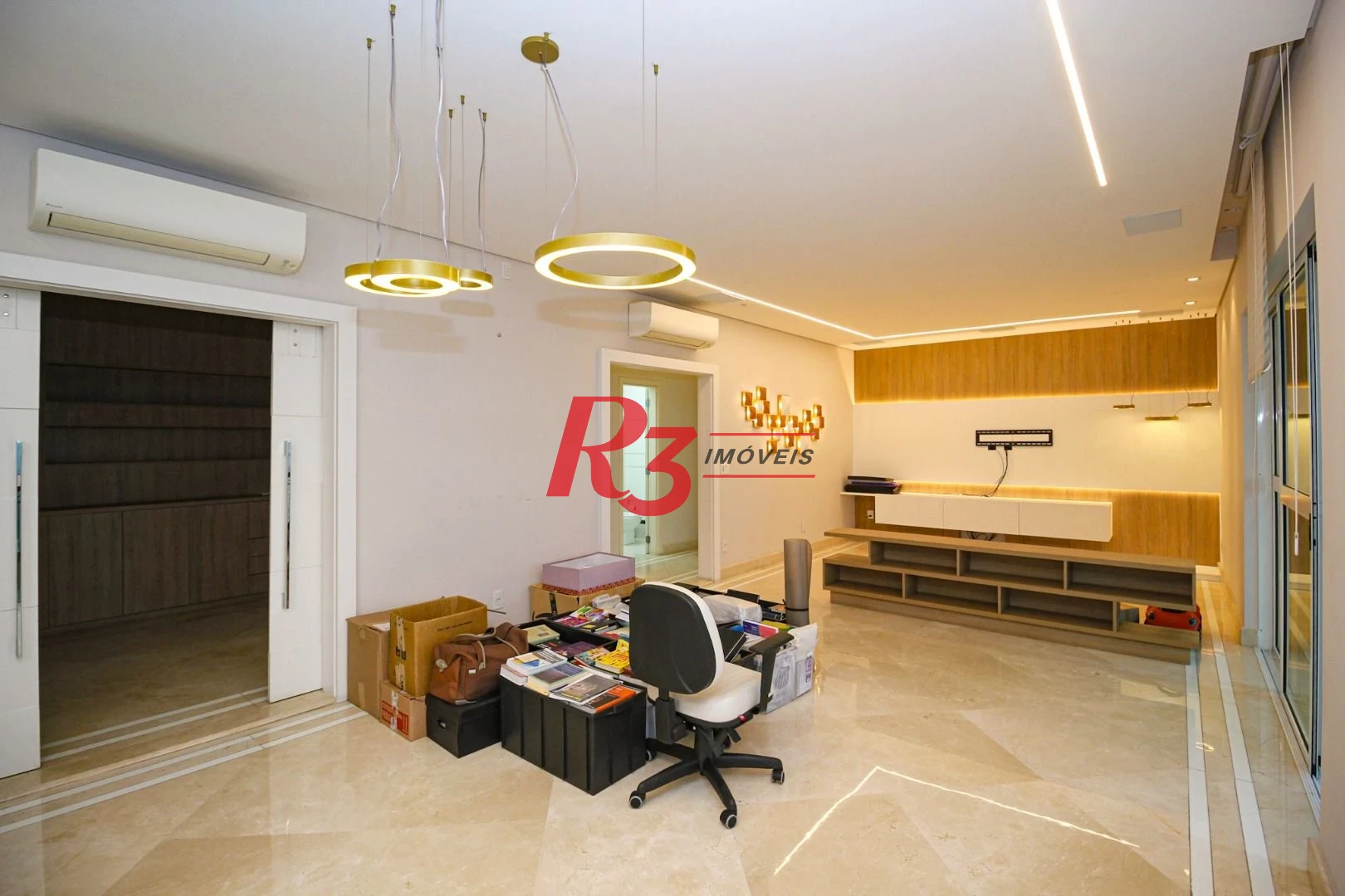 Apartamento com 3 dormitórios à venda, 204 m² por R$ 2.500.000,00 - Vila Rica - Santos/SP