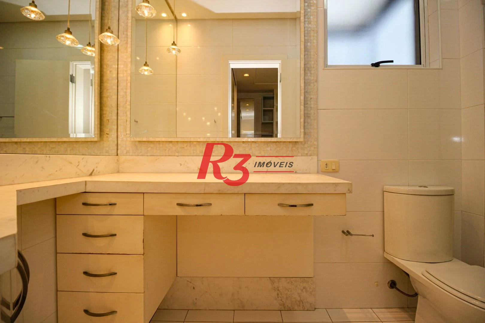 Apartamento com 3 dormitórios à venda, 204 m² por R$ 2.500.000,00 - Vila Rica - Santos/SP