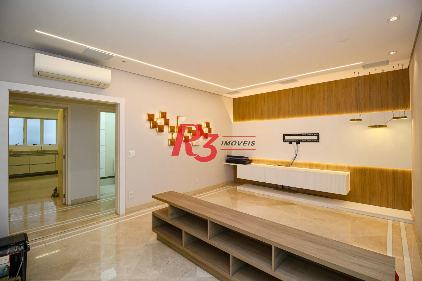 Apartamento com 3 dormitórios à venda, 204 m² por R$ 2.500.000,00 - Vila Rica - Santos/SP