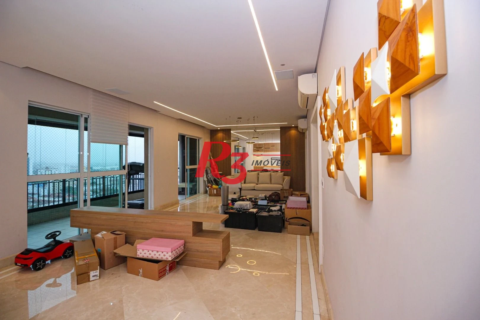 Apartamento com 3 dormitórios à venda, 204 m² por R$ 2.500.000,00 - Vila Rica - Santos/SP