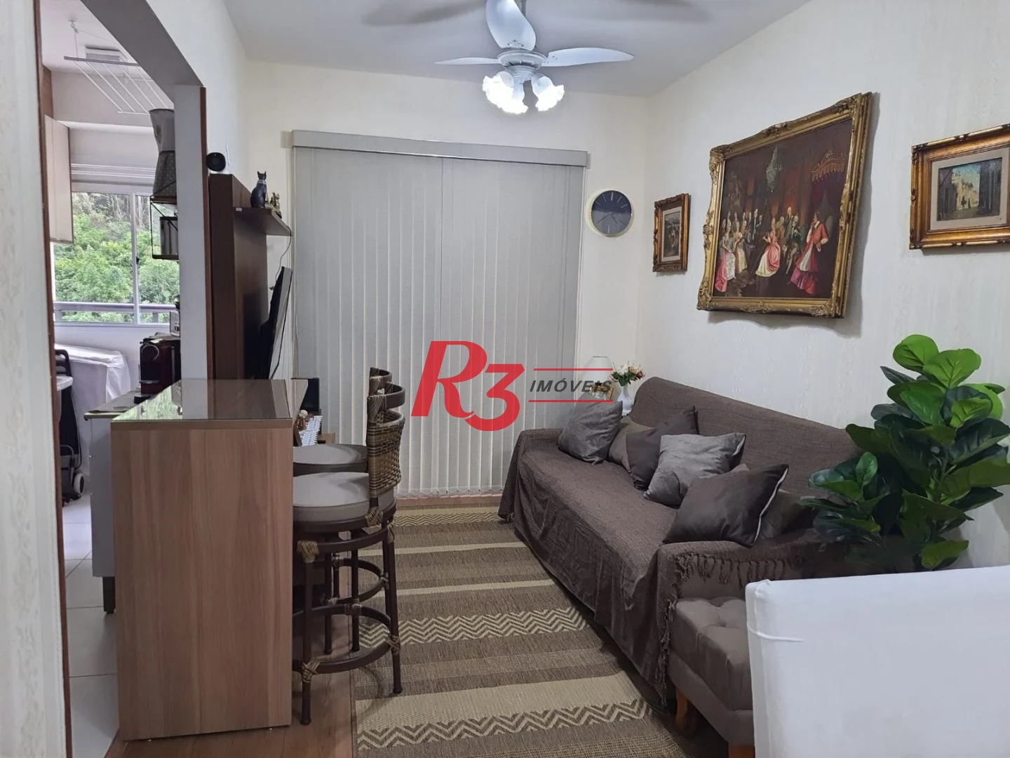 Apartamento com 3 dormitórios à venda, 84 m² por R$ 889.000,00 - Marapé - Santos/SP