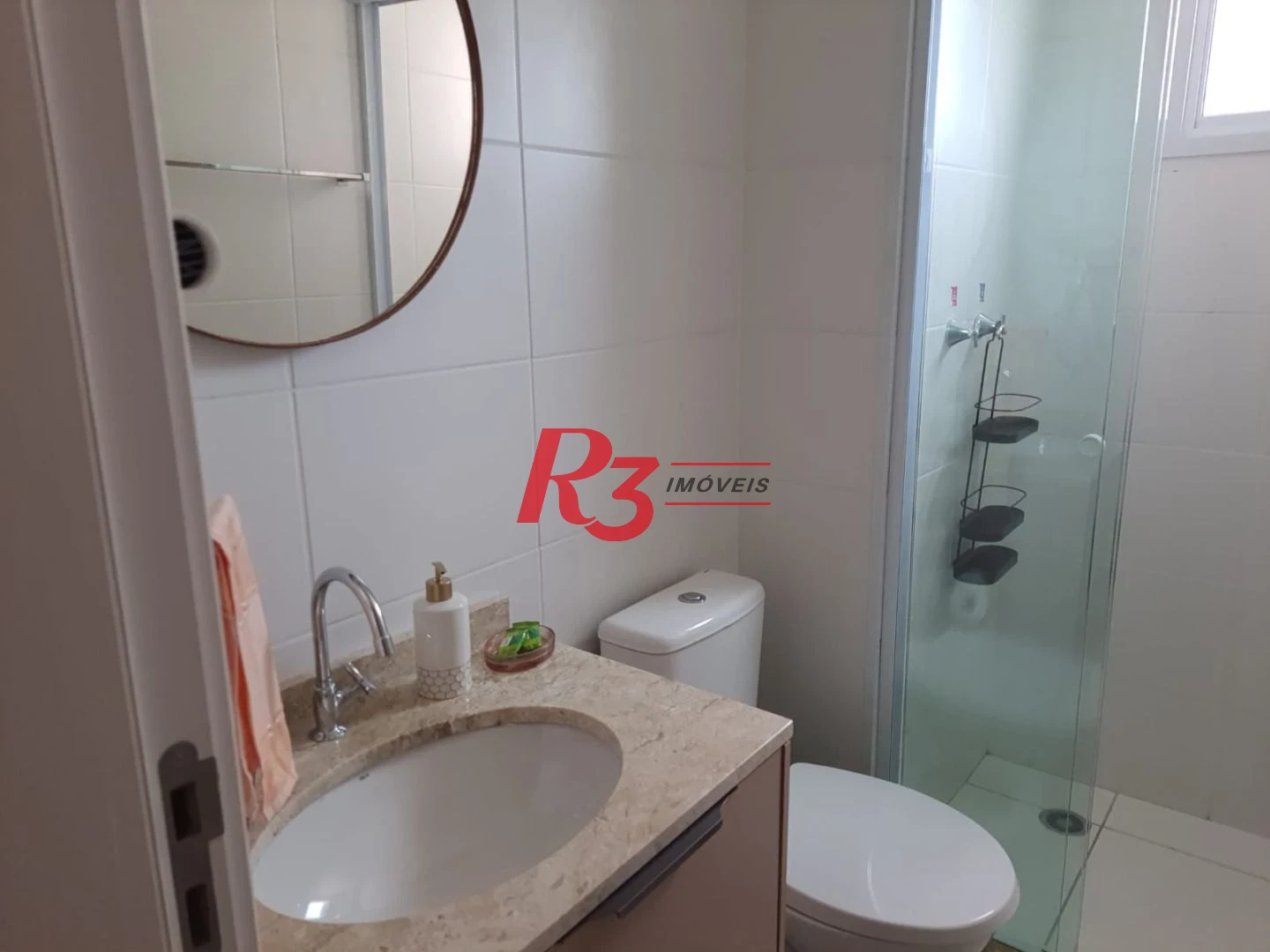 Apartamento com 3 dormitórios à venda, 84 m² por R$ 889.000,00 - Marapé - Santos/SP