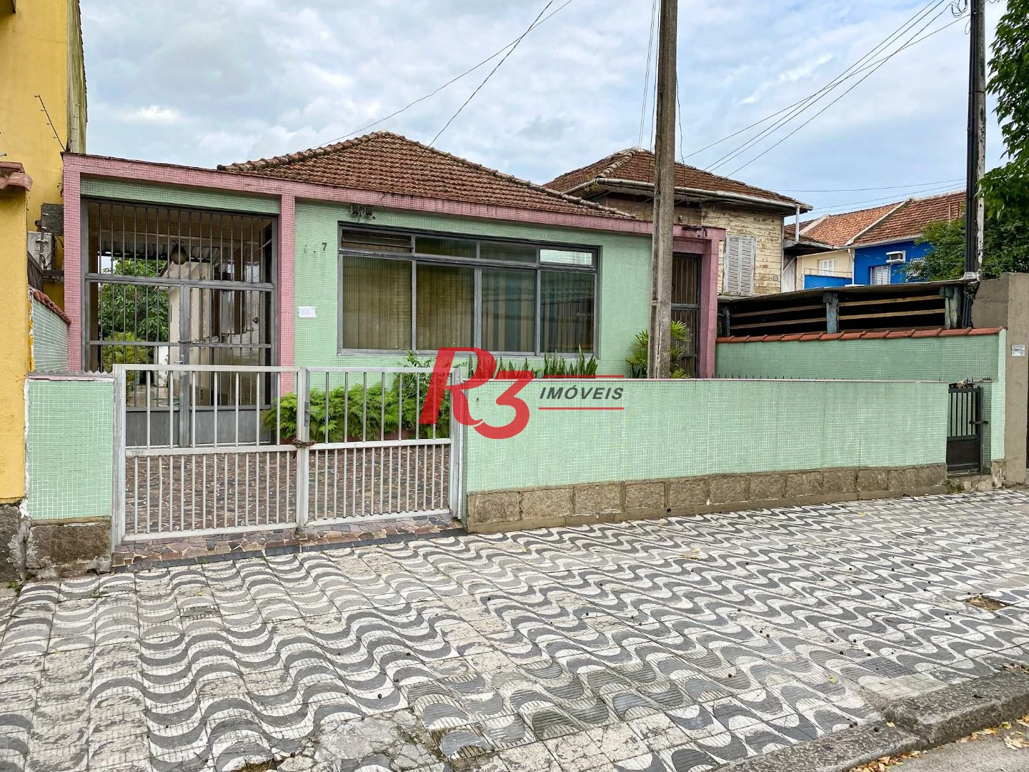 Terreno à venda, 500 m² por R$ 1.350.000,00 - Macuco - Santos/SP