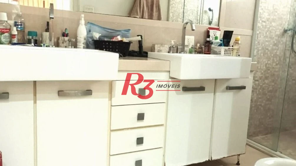 Apartamento com 3 dormitórios à venda, 260 m² por R$ 2.050.000,00 - Embaré - Santos/SP