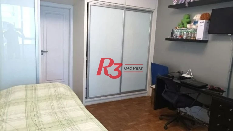 Apartamento com 3 dormitórios à venda, 260 m² por R$ 2.050.000,00 - Embaré - Santos/SP