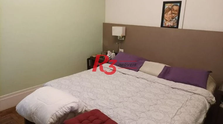 Apartamento com 3 dormitórios à venda, 260 m² por R$ 2.050.000,00 - Embaré - Santos/SP