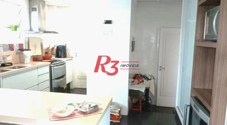 Apartamento com 3 dormitórios à venda, 260 m² por R$ 2.050.000,00 - Embaré - Santos/SP