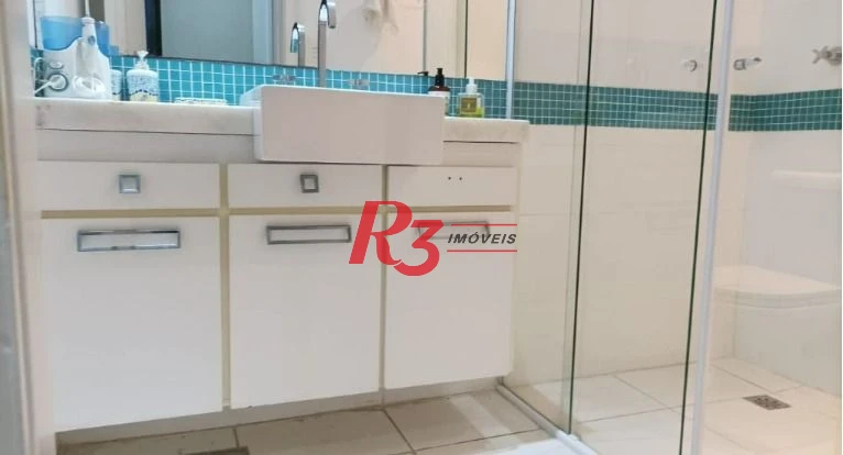 Apartamento com 3 dormitórios à venda, 260 m² por R$ 2.050.000,00 - Embaré - Santos/SP