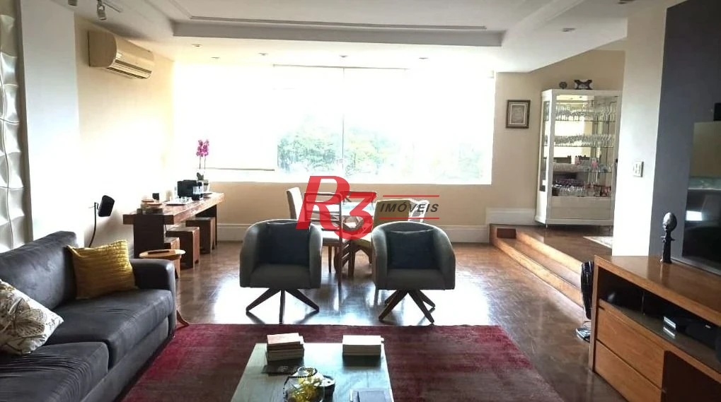 Apartamento com 3 dormitórios à venda, 260 m² por R$ 2.050.000,00 - Embaré - Santos/SP