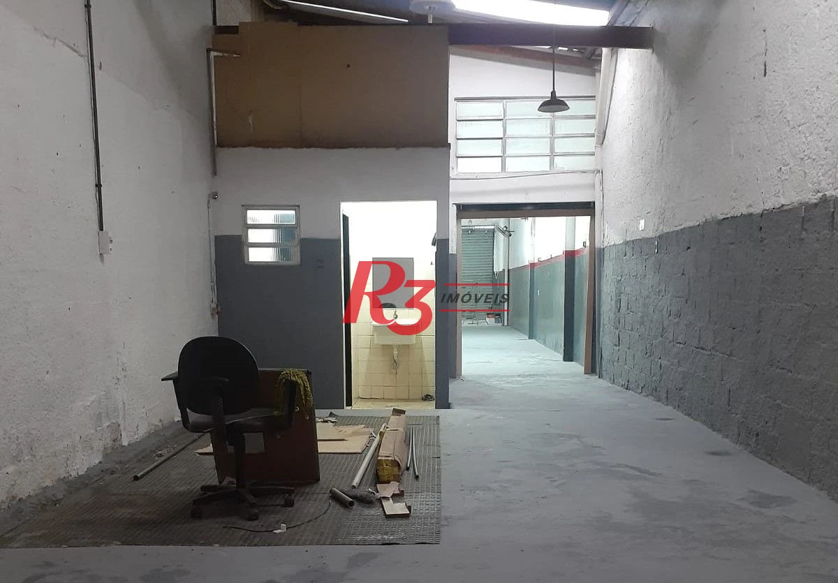 Galpão para alugar, 200 m² - Vila Mathias - Santos/SP