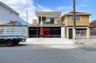 Casa com 3 dormitórios à venda, 150 m² por R$ 1.040.000,00 - Marapé - Santos/SP
