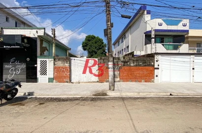 Terreno à venda, 314 m² por R$ 750.000,00 - Estuário - Santos/SP