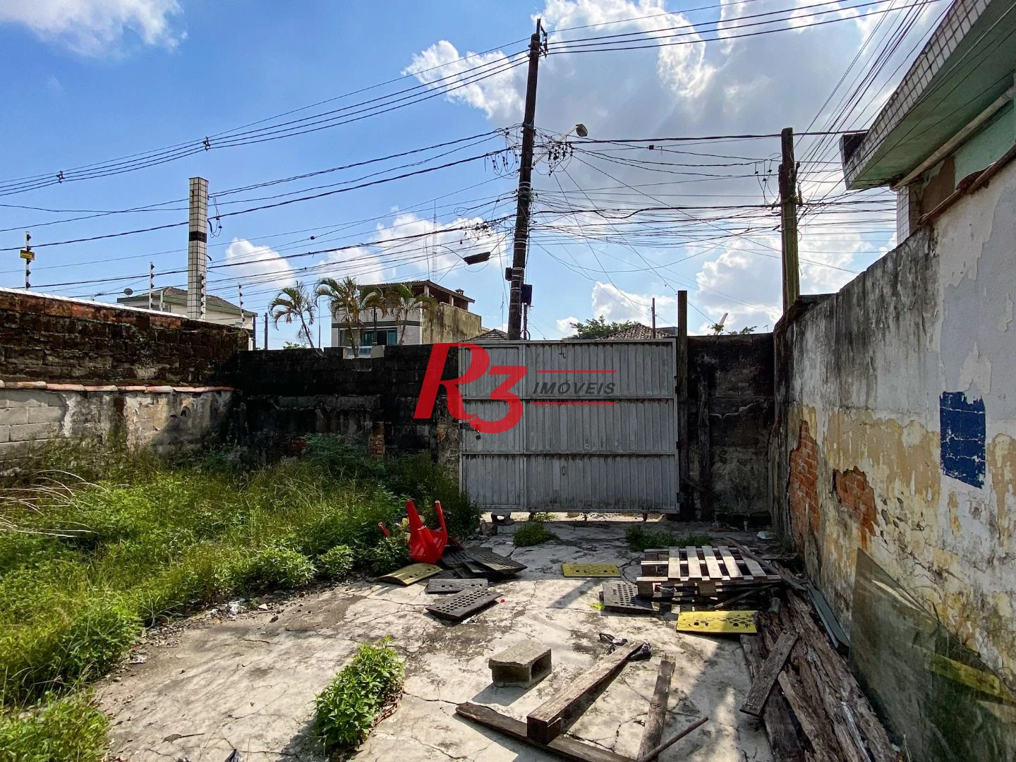 Terreno à venda, 314 m² por R$ 750.000,00 - Estuário - Santos/SP